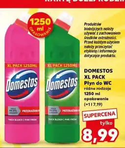Kaufland DOMESTOS XL PACK Płyn do WC oferta