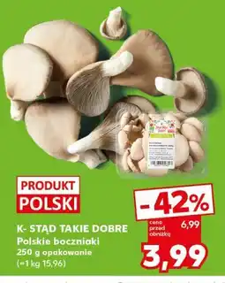 Kaufland K-STĄD TAKIE DOBRE Polskie boczniaki oferta
