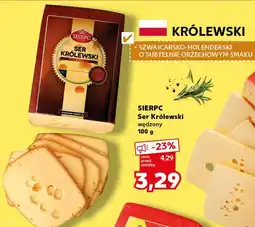 Kaufland SIERPC Ser Królewski wędzony oferta