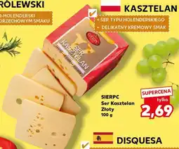 Kaufland SIERPC Ser Kasztelan Złoty oferta