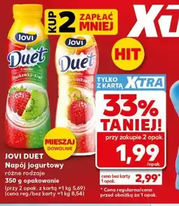 Kaufland JOVI DUET Napój jogurtowy różne rodzaje 350 g opakowanie oferta