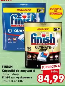 Kaufland FINISH Kapsułki do zmywarki różne rodzaje oferta