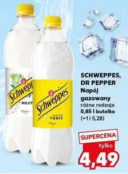Kaufland SCHWEPPES, DR PEPPER Napój gazowany różne rodzaje 0,85 l butelka oferta
