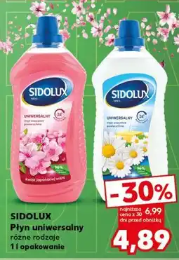 Kaufland SIDOLUX Płyn uniwersalny różne rodzaje oferta