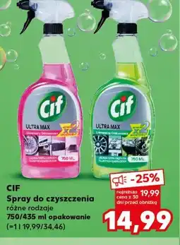 Kaufland CIF Spray do czyszczenia oferta