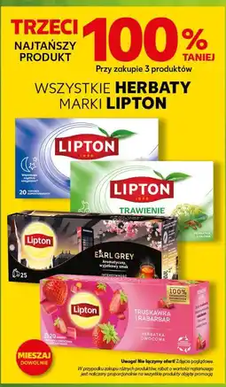 Kaufland WSZYSTKIE HERBATY MARKI LIPTON oferta
