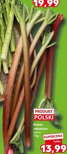 Kaufland Polski rabarbar luzem oferta