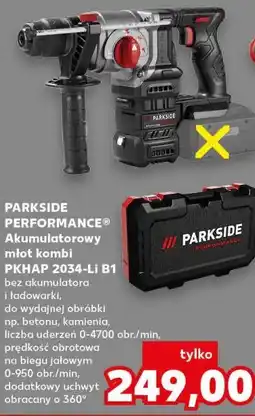 Kaufland Akumulatorowy młot kombi PKHAP 2034-Li B1 PARKSIDE PERFORMANCE oferta