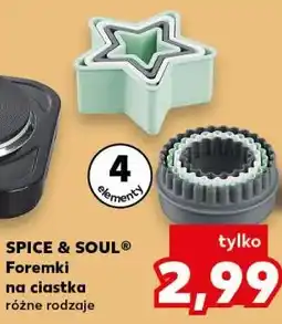 Kaufland SPICE & SOUL Foremki na ciastka różne rodzaje oferta