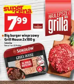 Topaz Big burger wieprzowy Grill House Sokołów 2-pak oferta