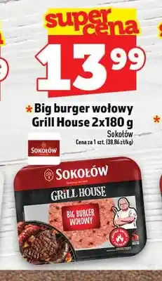 Topaz Big burger wołowy Grill House Sokołów 2-pak oferta