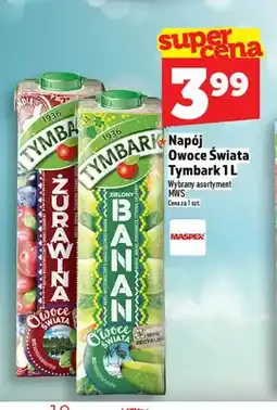 Topaz Napój Owoce Świata Tymbark Banan oferta