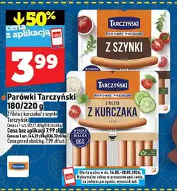Topaz Parówki Tarczyński z fileta z kurczaka oferta