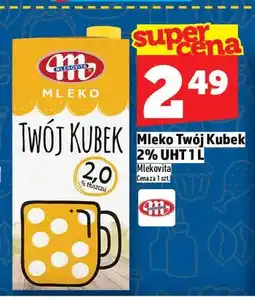 Topaz Mleko Twój Kubek 2% UHT Mlekovita oferta