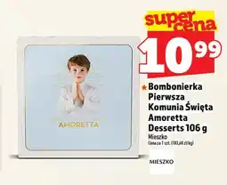 Topaz Bombonierka Pierwsza Komunia Święta Amoretta Desserts Mieszko oferta