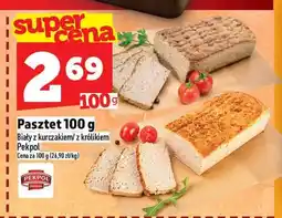 Topaz Pasztet biały z kurczakiem Pekpol oferta
