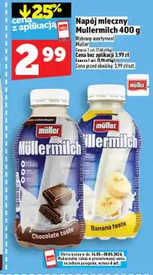 Topaz Napój mleczny Mullermilch chocolate taste oferta