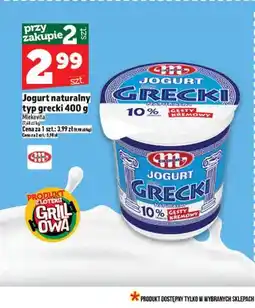 Topaz Jogurt naturalny typ grecki Mlekovita oferta