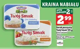 Topaz Serek puszysty Twój Smak śmietankowy naturalny Piątnica oferta