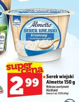 Topaz Serek wiejski kremowy Almette oferta