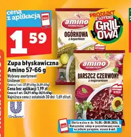 Topaz Zupa błyskawiczna Amino Barszcz czerwony z majerankiem oferta