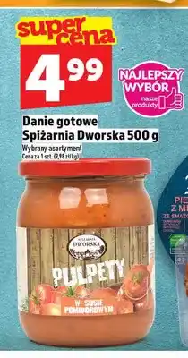 Topaz Danie gotowe Spiżarnia Dworska Pulpety w sosie pomidorowym oferta