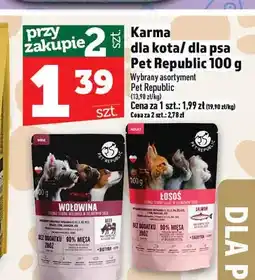 Topaz Karma dla psa z wołowiną Pet Republic oferta