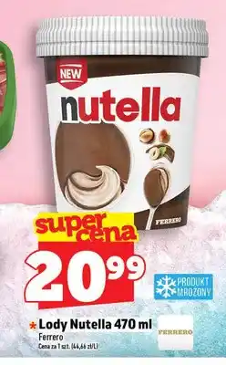 Topaz Lody Nutella oferta