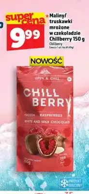 Topaz Maliny mrożone w czekoladzie Chillberry oferta