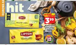 Topaz Herbata Lipton Yellow Label oferta