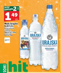 Topaz Woda Jurajska Junior niegazowana oferta