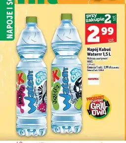 Topaz Napój Kubuś Waterrr malina zero cukru oferta