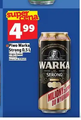 Topaz Piwo Warka Strong oferta