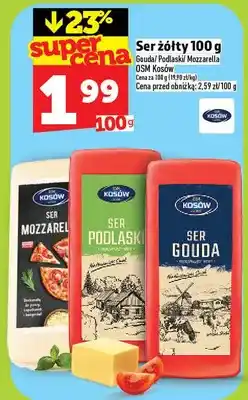 Topaz Ser żółty Gouda OSM Kosów oferta