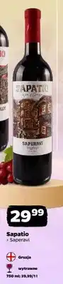 Netto Wino Sapatio Saperavi wytrawne Gruzja oferta