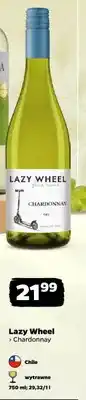 Netto Wino Lazy Wheel Chardonnay wytrawne oferta
