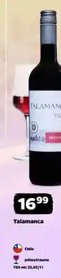 Netto Wino czerwone Talamanca półwytrawne Chile oferta