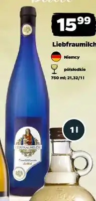 Netto Wino Liebfraumilch półsłodkie Niemcy oferta