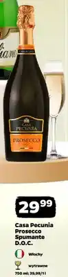 Netto Wino Casa Pecunia Prosecco Spumante D.O.C. wytrawne oferta