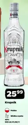 Netto Wódka czysta Krupnik 40% Polska oferta