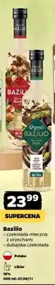 Netto Likier Bazilio czekolada mleczna z orzechami 15% oferta