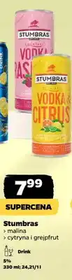 Netto Drink Stumbras malina 5% oferta