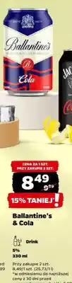 Netto Drink Ballantine's & Cola 5% oferta