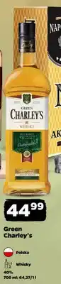 Netto Whisky Green Charley's 40% Polska oferta