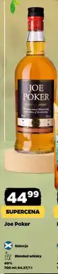 Netto Whisky Joe Poker Blended 40% oferta