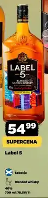 Netto Whisky Label 5 Blended 40% oferta