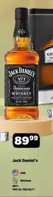 Netto Whiskey Jack Daniel's USA 40% oferta