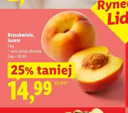 Lidl Brzoskwinie luzem oferta