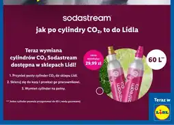 Lidl Wymiana cylindra CO2 Sodastream oferta