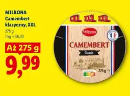 Lidl Ser Camembert klasyczny Milbona XXL oferta
